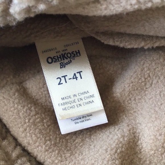 OSH KOSH BGOSH STRIPED FUZZY TRAPPER HAT NWT - Picture 14 of 16